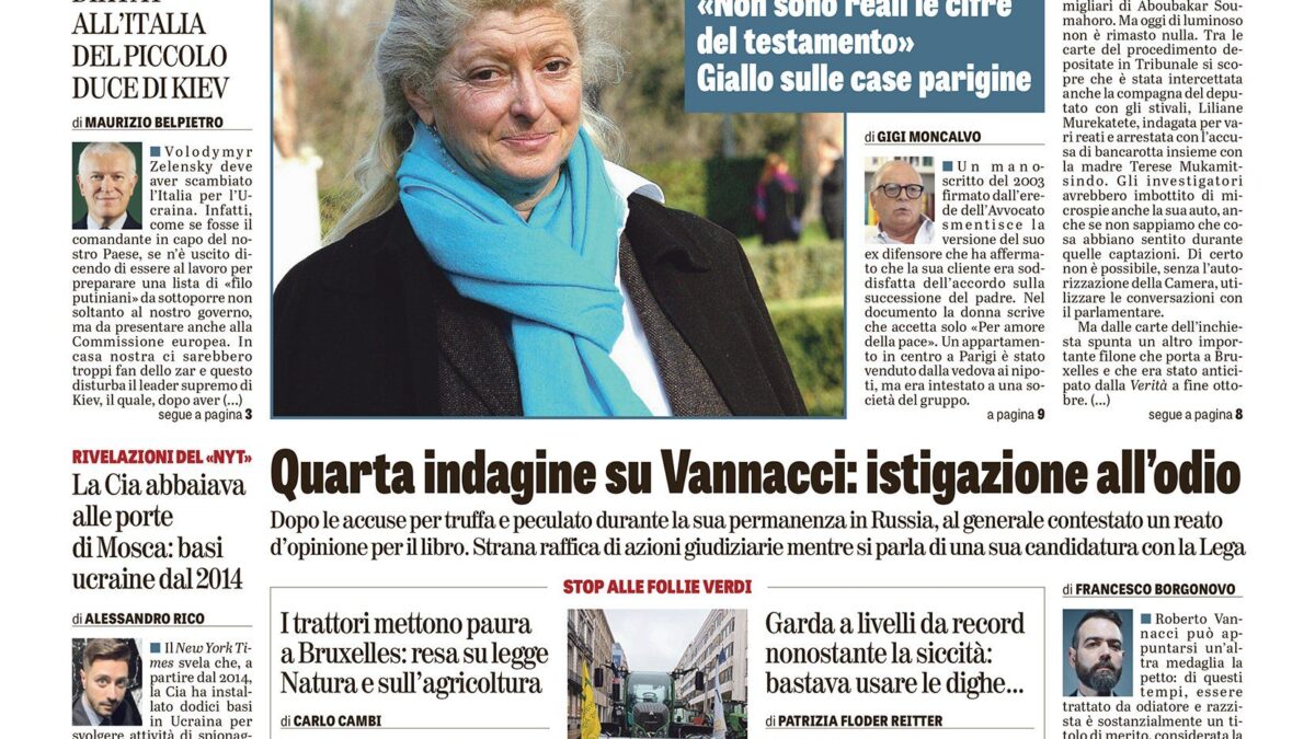 Oggi in edicola
