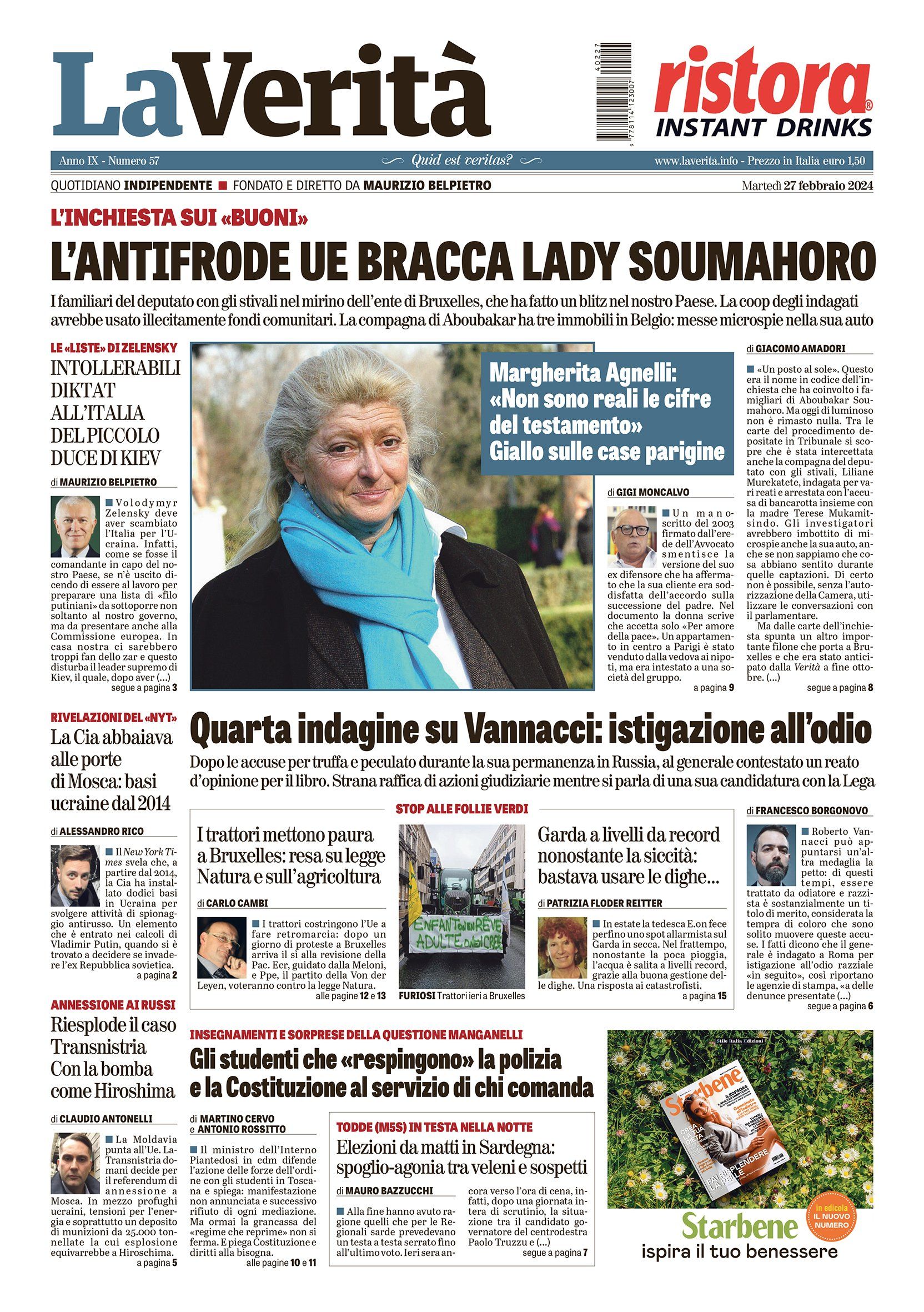 Oggi in edicola