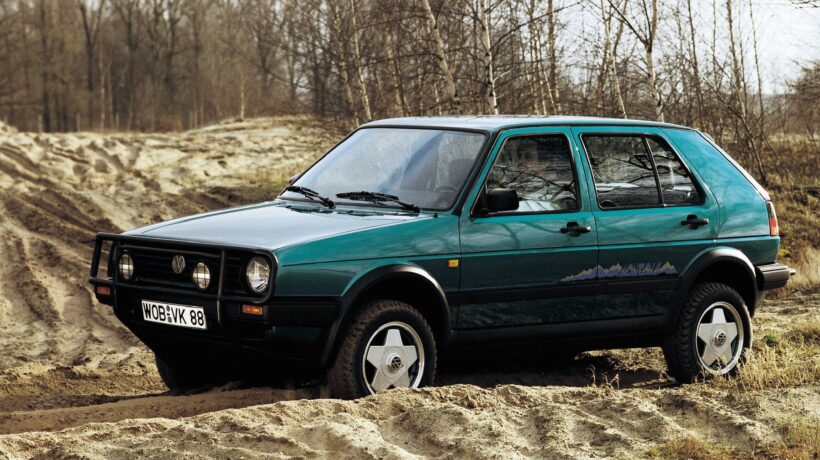 Golf Country 4x4 del 1990 (Volkswagen Press)