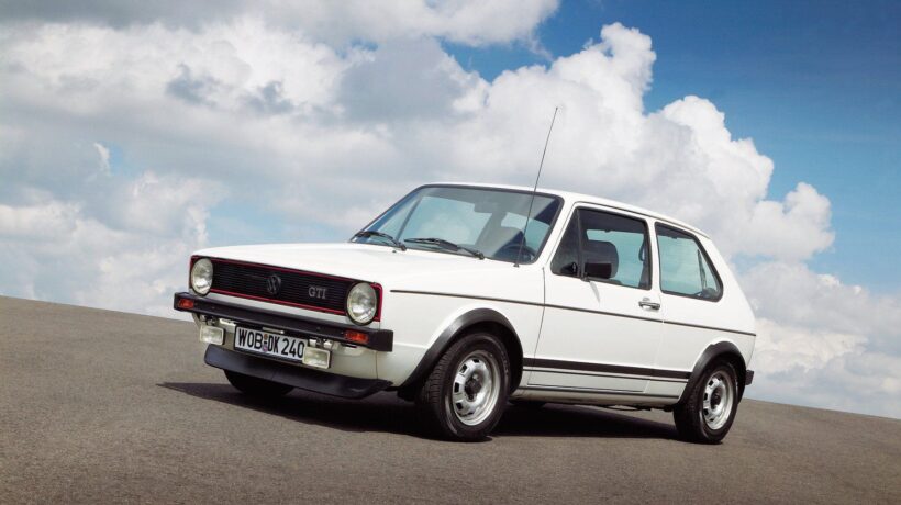 La prima Golf GTI (Volkswagen Press)