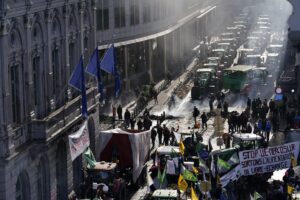 I trattori fanno nera l’Europa verde