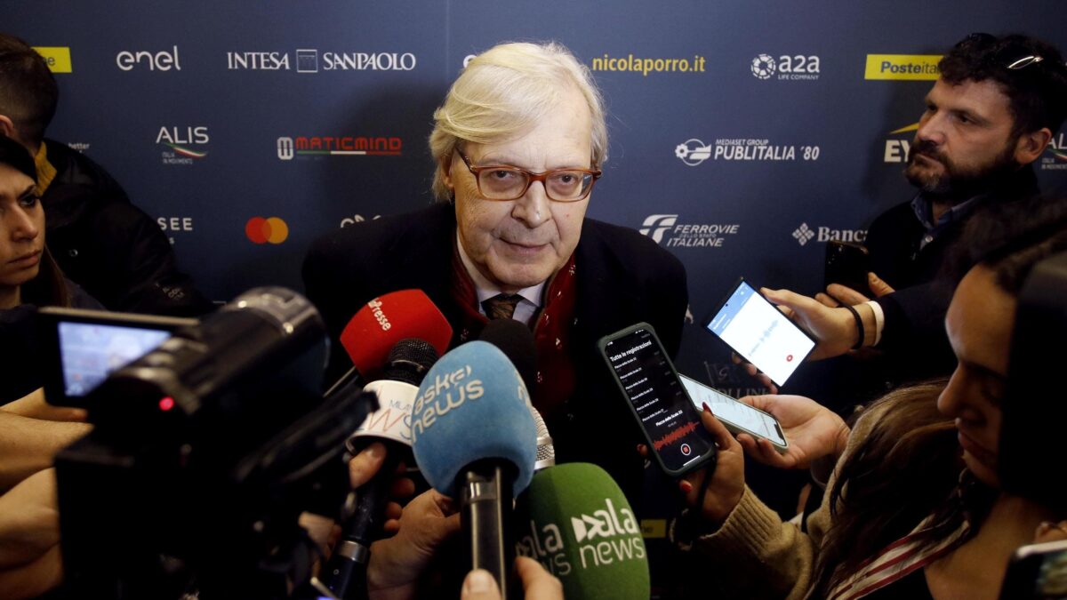 Colpo di teatro di Vittorio Sgarbi: «Mi dimetto da sottosegretario»