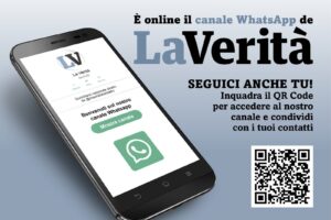La Verità da oggi, tutti i giorni, anche su Whatsapp