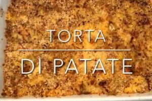 Cuciniamo insieme: la torta di patate