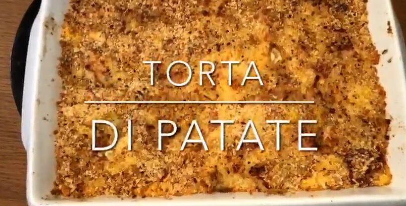 Cuciniamo insieme: la torta di patate