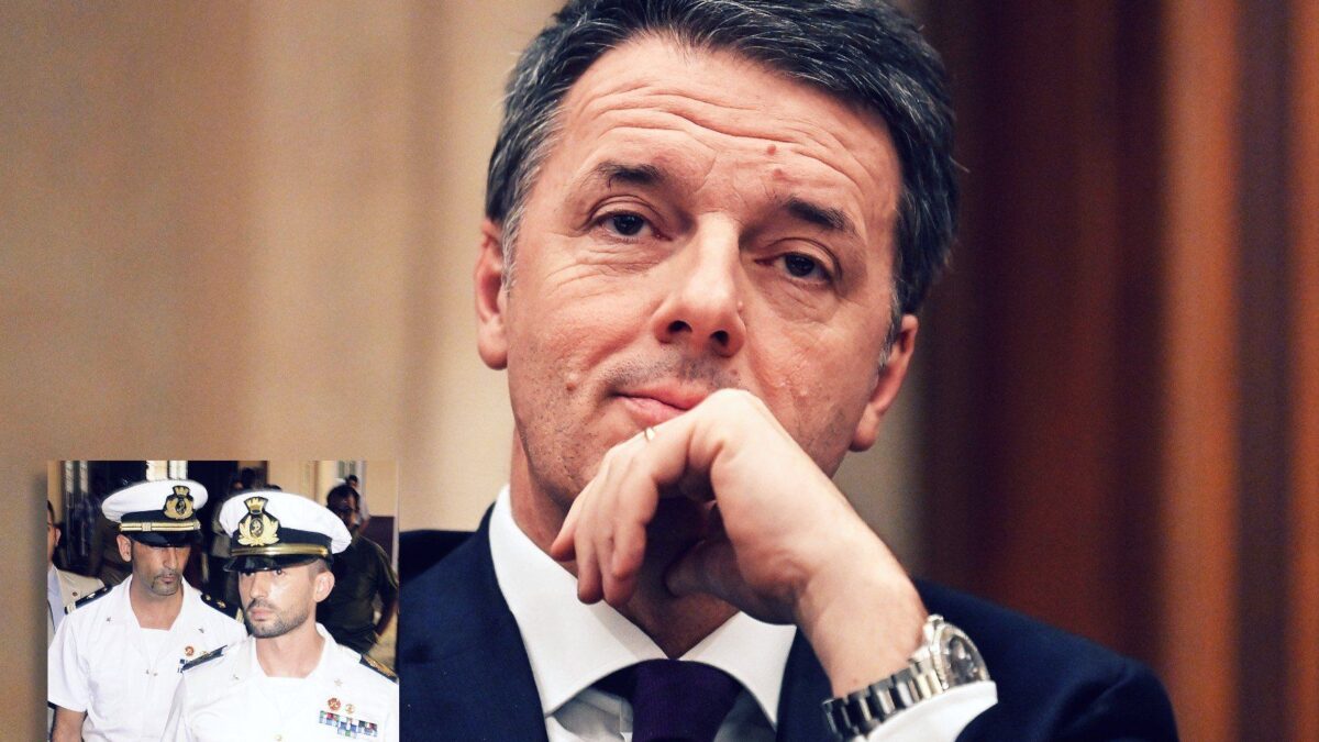 L’ultima palla (al centro?) di Renzi è sui Marò