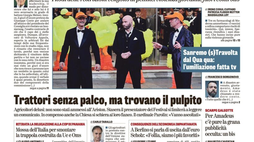 Oggi in edicola