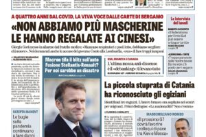 Oggi in edicola