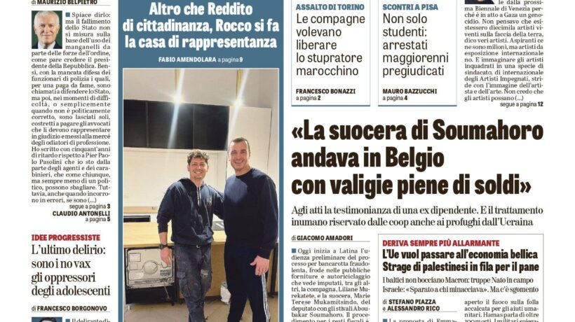 Oggi in edicola