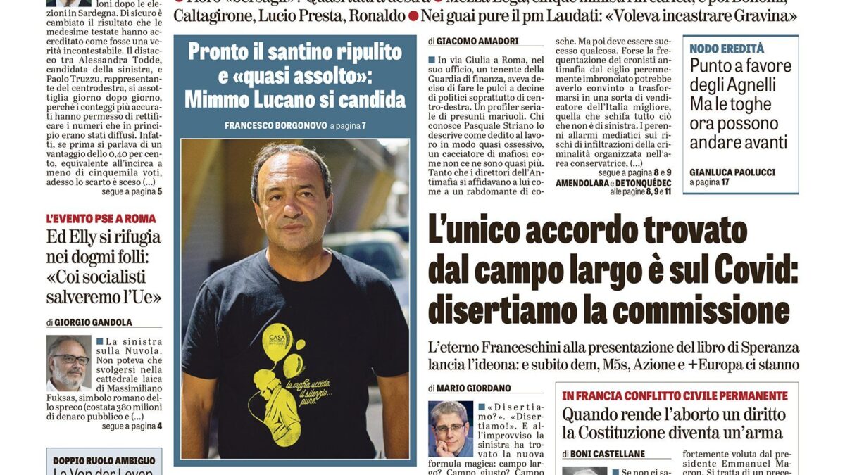 Oggi in edicola