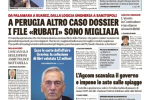 Oggi in edicola