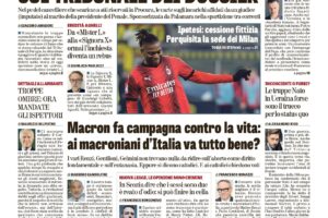 Oggi in edicola