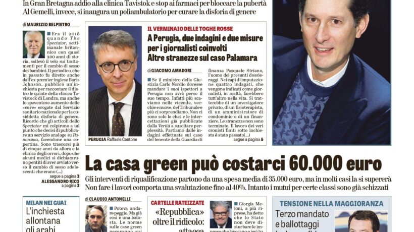Oggi in edicola