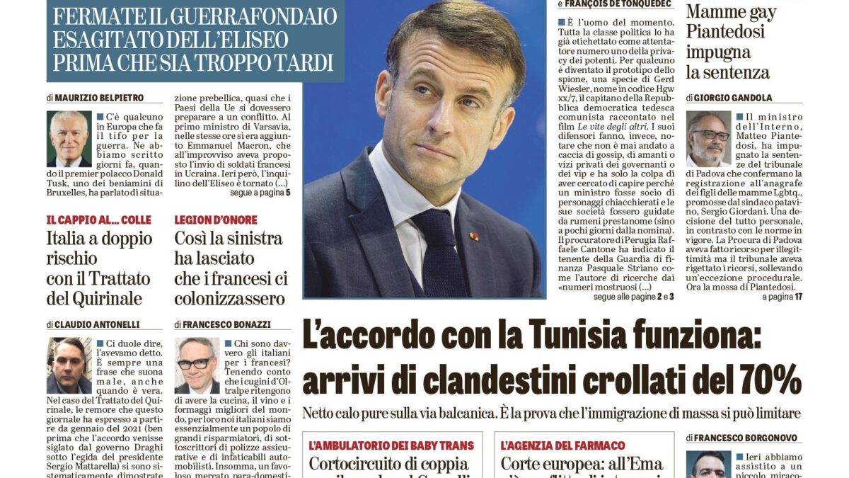 Oggi in edicola