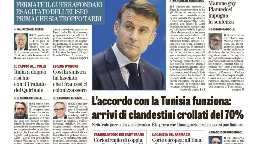 Oggi in edicola