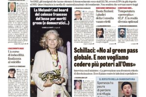 Oggi in edicola