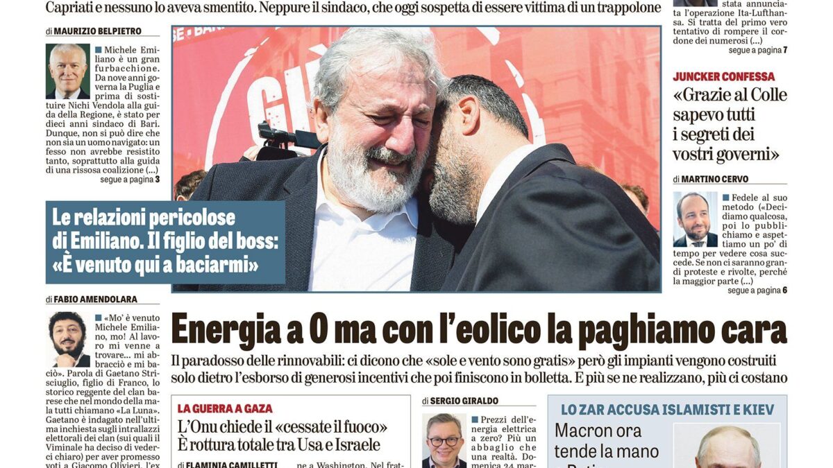 Oggi in edicola