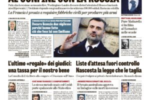 Oggi in edicola