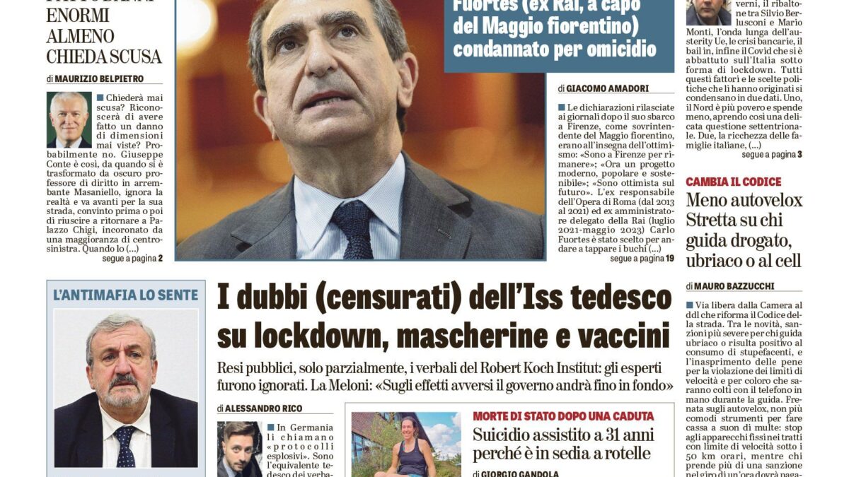 Oggi in edicola
