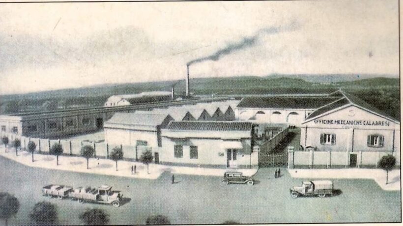 Lo stabilimento Omc di Gerace Marina, oggi Locri (courtesy Domenico Macrì)