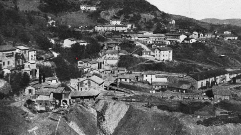 Il cantiere e il villaggio operaio di Cà di Landino (Courtesy Artestampa editore)
