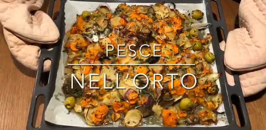 Cuciniamo insieme: il pesce nell’orto
