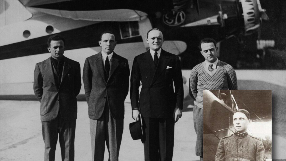 Francis Lombardi pilota: dalla guerra, ai record, all’industria.