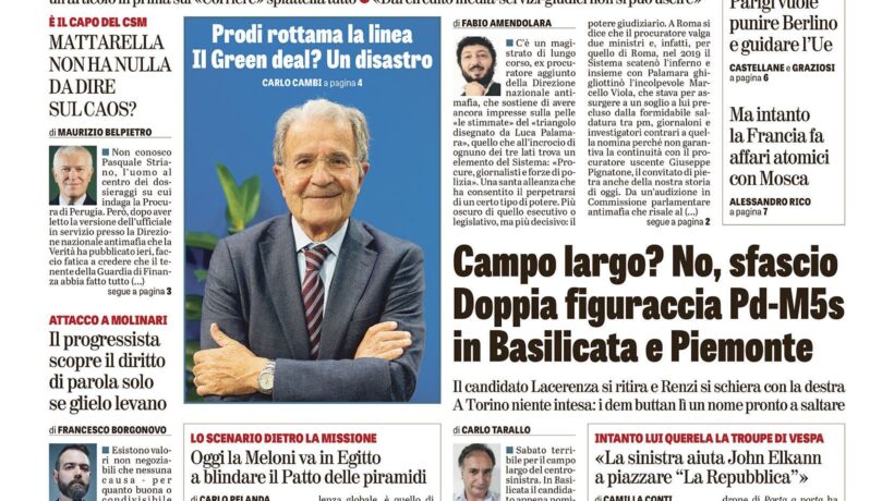 Oggi in edicola