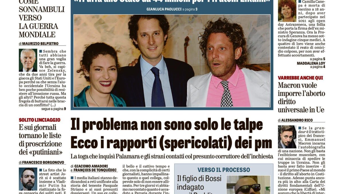 Oggi in edicola
