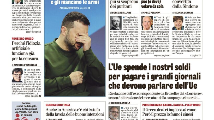 Oggi in edicola
