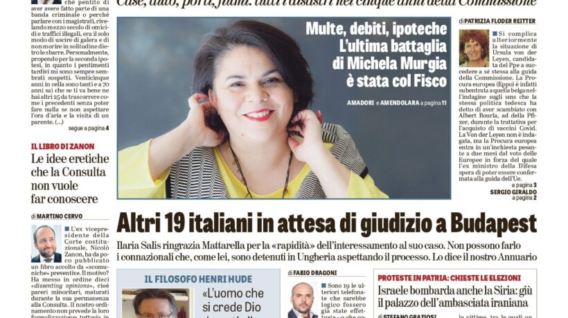Oggi in edicola