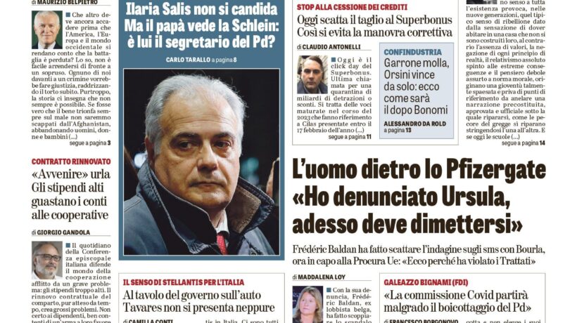 Oggi in edicola