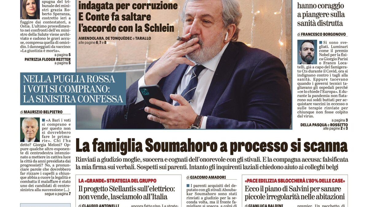 Oggi in edicola