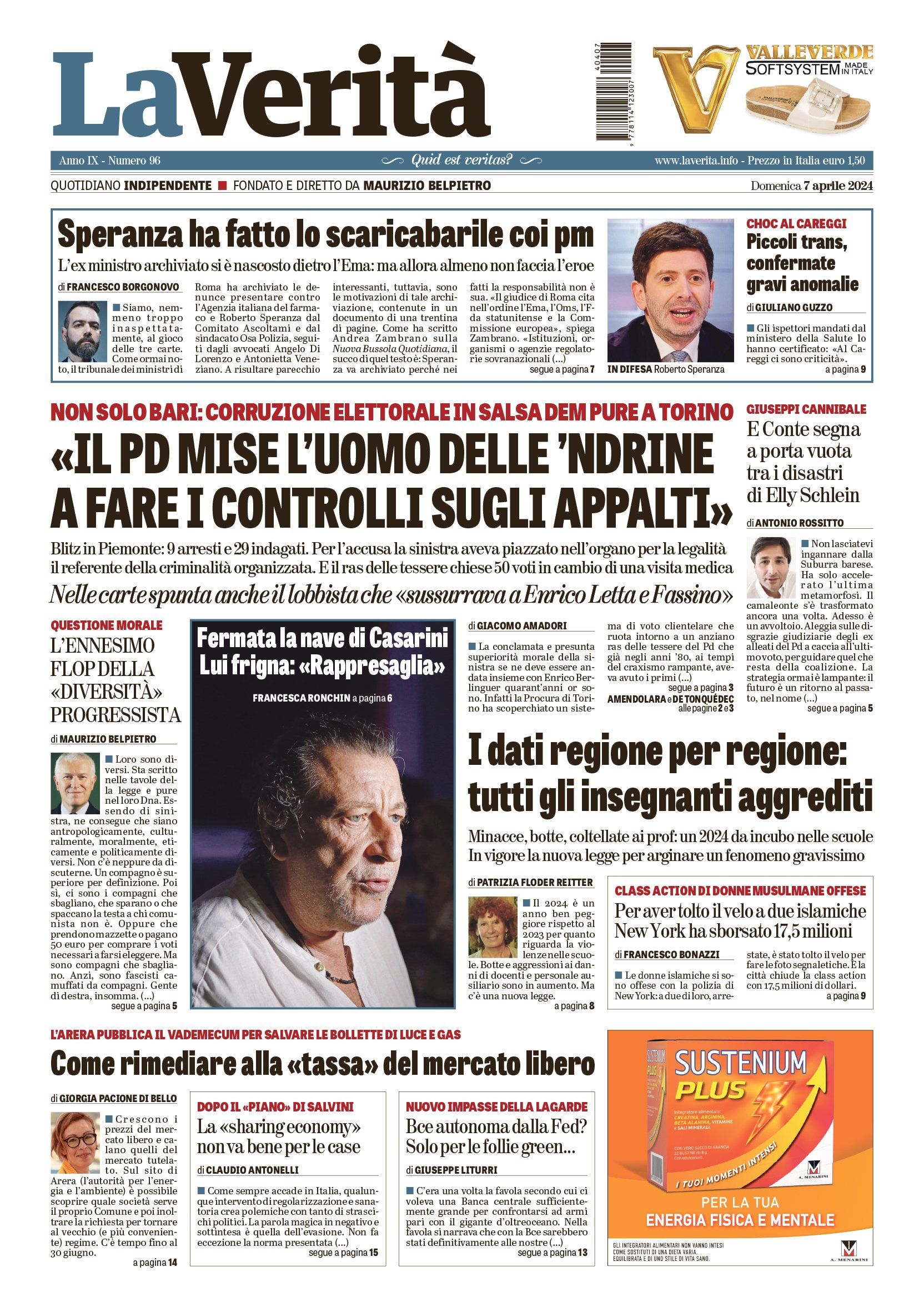 Oggi in edicola