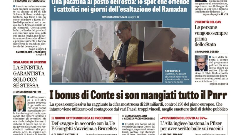 Oggi in edicola
