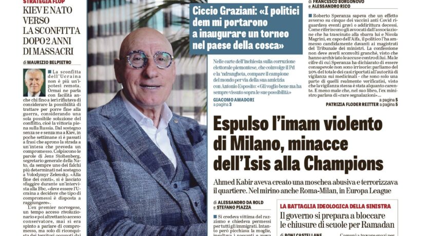 Oggi in edicola