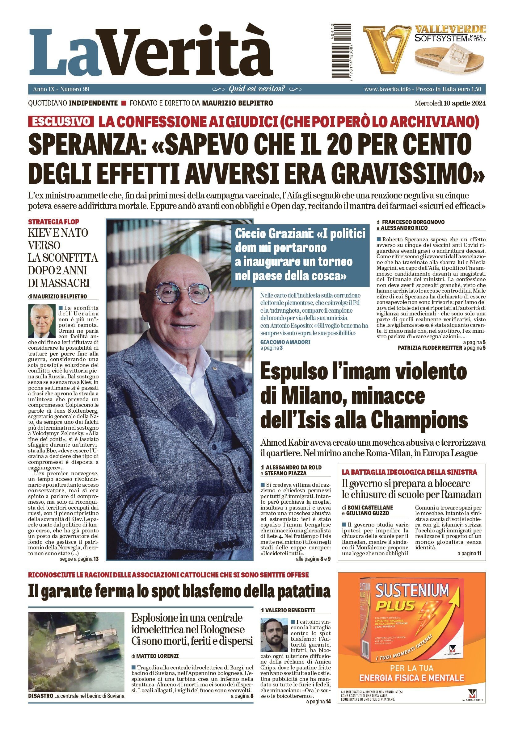 Oggi in edicola