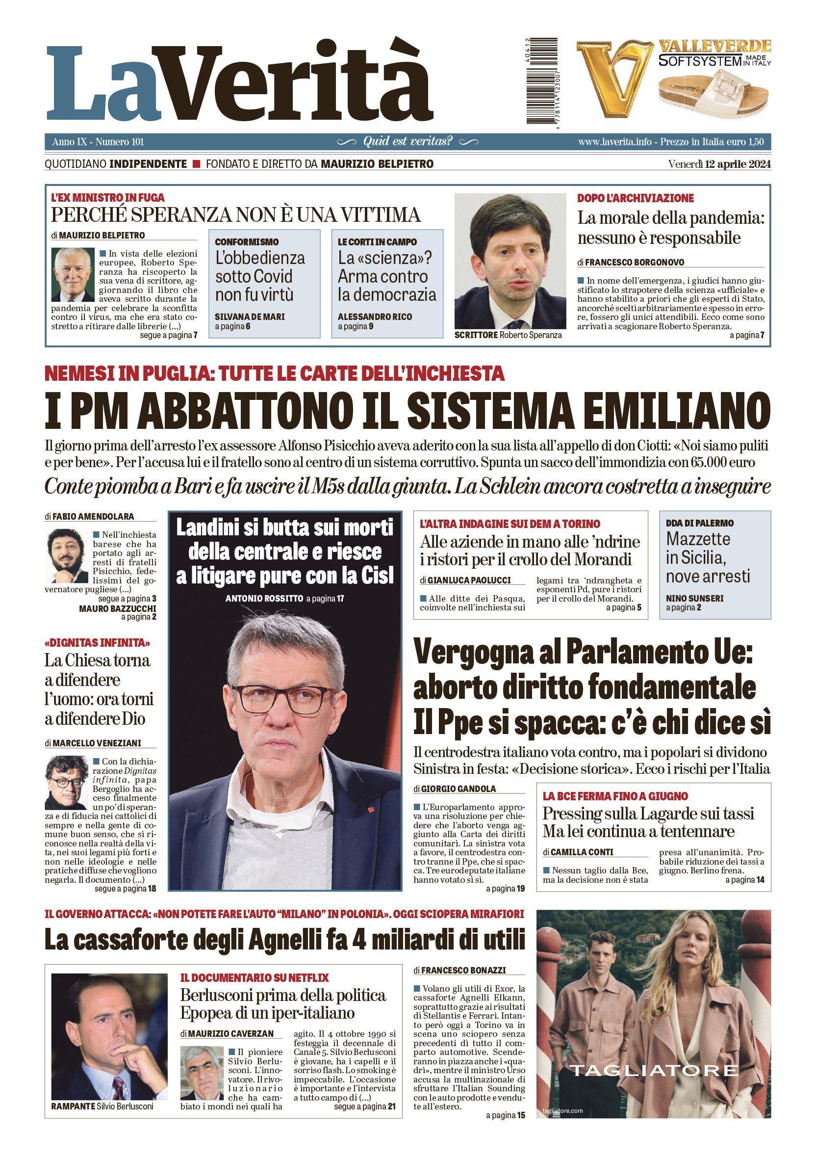 Oggi in edicola