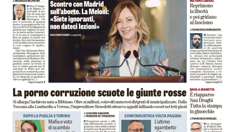Oggi in edicola