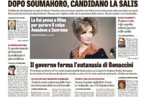 Oggi in edicola