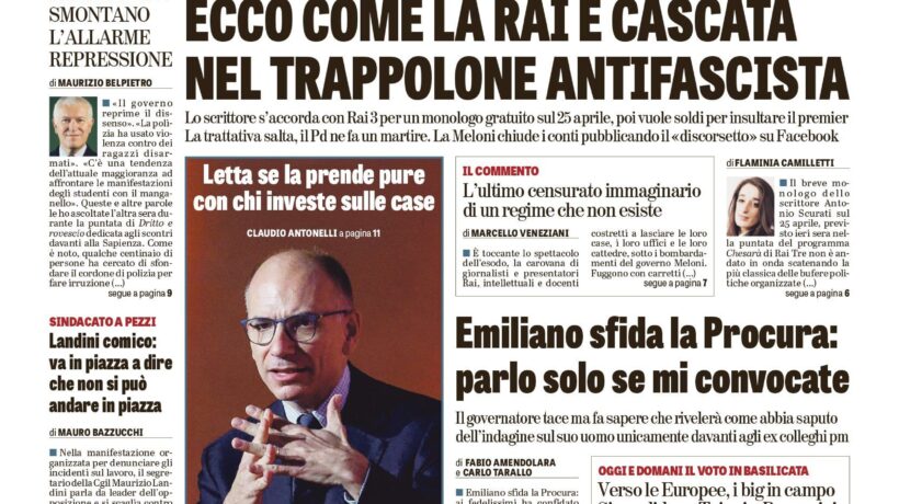 Oggi in edicola