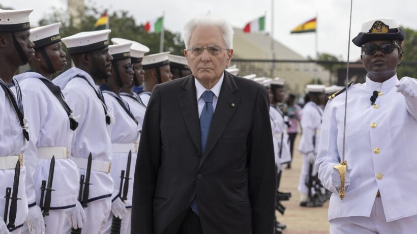 Mattarella fa tappa in Ghana