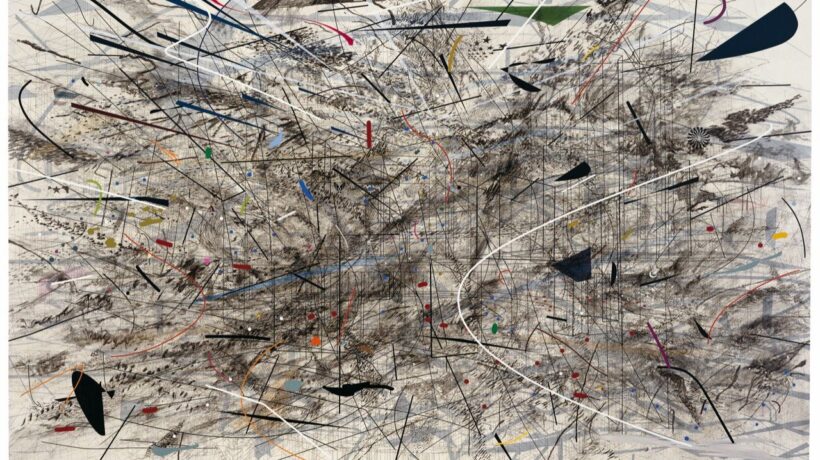 Julie Mehretu in mostra a Palazzo Grassi