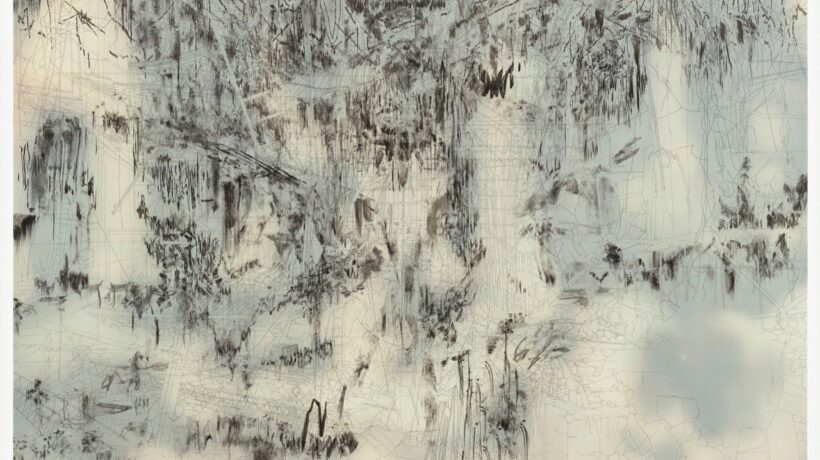 Julie Mehretu in mostra a Palazzo Grassi