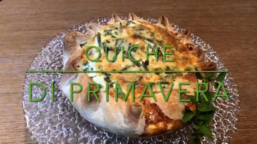 Cuciniamo insieme: quiche di primavera