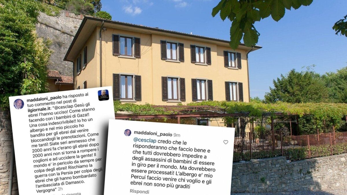 Un albergatore vuole vietare le prenotazioni agli ebrei