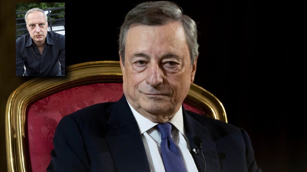 Due anni fa Scurati aveva trovato il suo Duce e osannava Mario Draghi