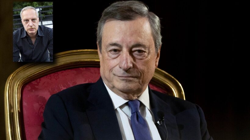 Due anni fa Scurati aveva trovato il suo Duce e osannava Mario Draghi