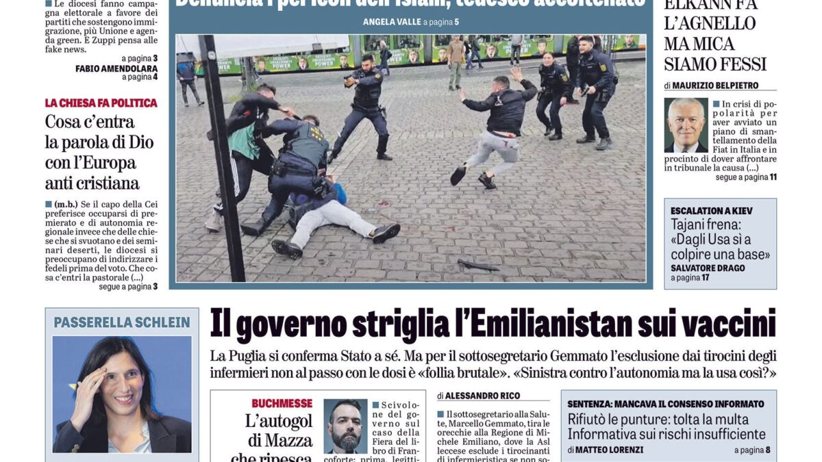 Oggi in edicola