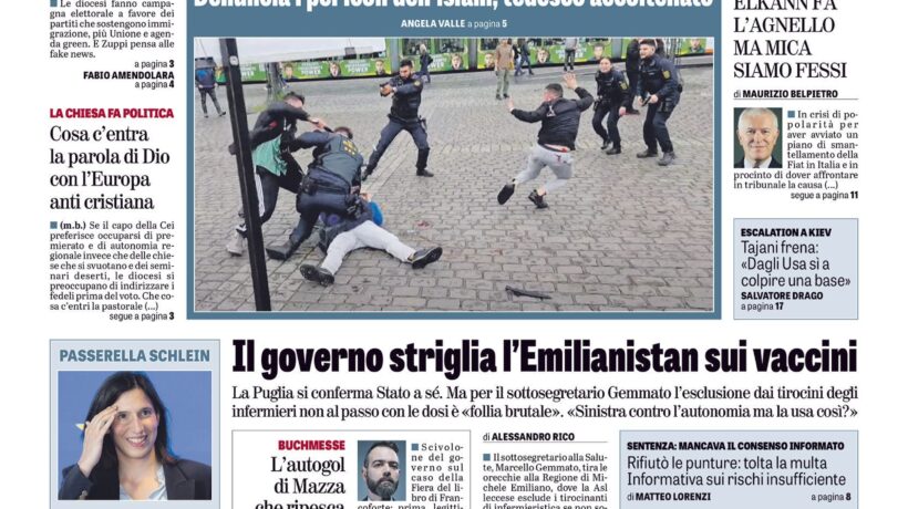 Oggi in edicola